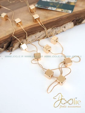 گردنبند رومانتویی زنانه کد N3146 (طلایی)