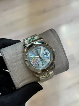 ساعت رولکس دیت جاست صفحه آبی