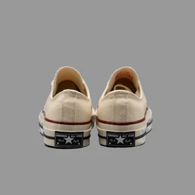 کانورس 1970s شیری ساق کوتاه Converse Chuck 70s Beige White Lowtop