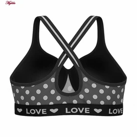 نیم‌تنه ورزشی زنانه ماییلدا مدل بند ضربدری کد 5549