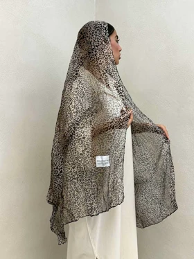شال طرح پلنگی