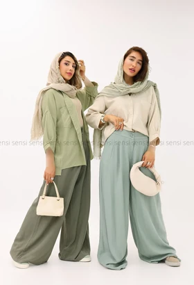شومیز لینن آرمانی
