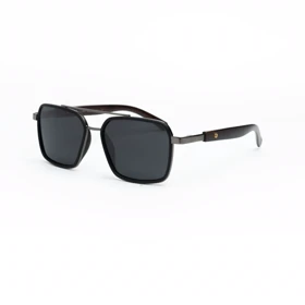عینک آفتابی مردانه کارتیر Cartier مدل Navigator پلاریزه (خاکستری)