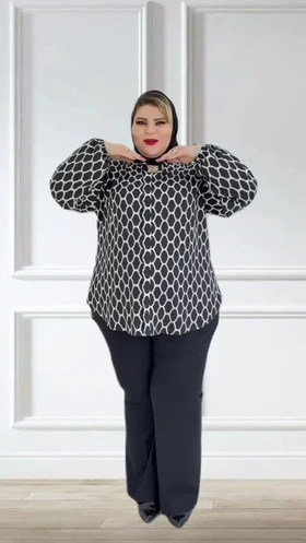 شومیز طرح‌دار