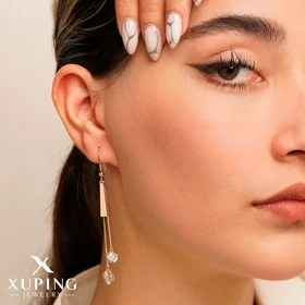 گوشواره عصایی آویزدار ژوپینگ