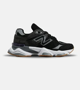 کفش کتانی مردانه و زنانه مشکی خاکستری NEW BALANCE 9060