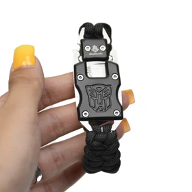 دستبند پاراکورد چاقو دار فلزی مدل 404F0696