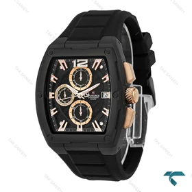 ساعت سه موتوره نیوی فورس NF8050 مردانه مشکی طلایی NaviForce-7721-G