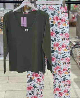 بلوز شلوار نرمال سکسن کد40204