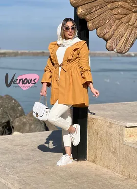 مانتو پرنسسی آستین کش
