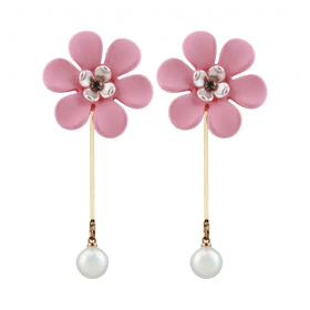 گوشواره زنانه طرح گل