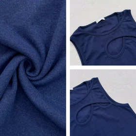 تاپ زنانه حلقه‌ای کبریتی