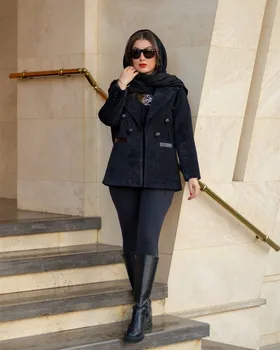 پالتو کوتاه پاییزه کد 2415