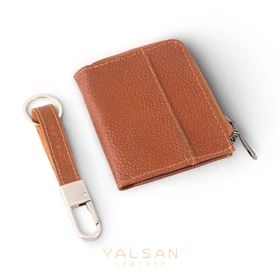 ست هدیه مردانه چرم یلسان رادین کد KIA-BF-086