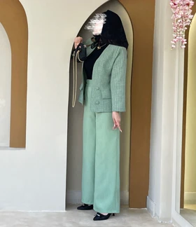 کت و شلوار لینن شانتون