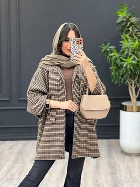 پالتو خفاشی بغل دکمه