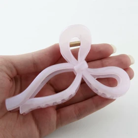 کلیپس دخترانه مدل پاپیون شفاف