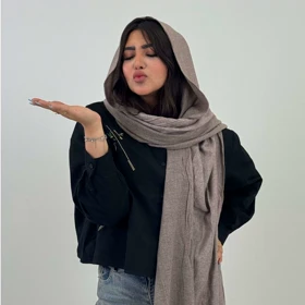 شال موهر ساده (موکایی)