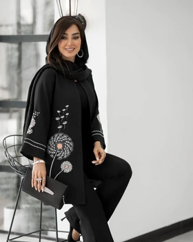 مانتو گلدوزی شاپرک کد 2741