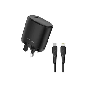 آداپتور 20W با کابل تایپ سی به لایتنینگ پاوا مدل (1290) PAWA TRAVEL CHARG 20W PD PDUKCL