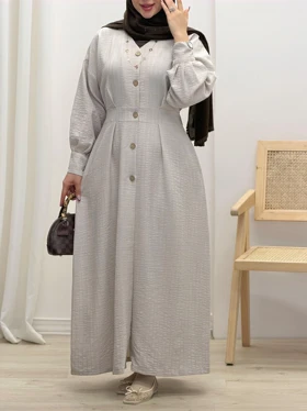 3190-مانتو بلند میناز