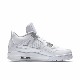 کتانی جردن 4 سفید تمام Jordan 4 white