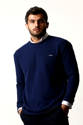 سلانیک آستین بلند یقه کشبافت مردانه