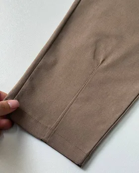 شلوار مام فیت کتان (پارت یک)