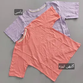 تیشرت کوتاه بیسیک زنانه 38 تا 44