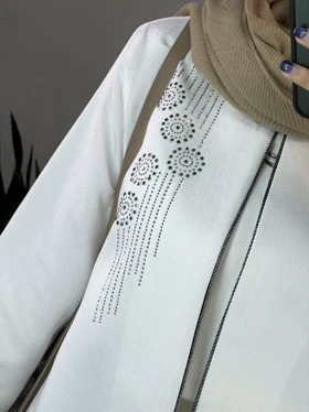 مانتو مجلسی سنگ دوزی