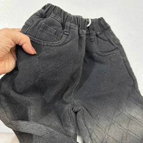 شلوار بچه گانه لاینردار جین XIAO