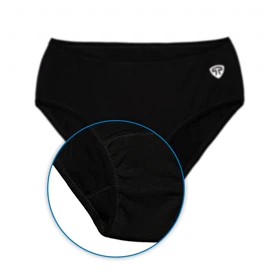 شورت نیم‌پد تاپیک بسته 6 عددی مشکی لاله-روزانه