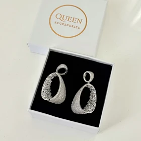 گوشواره زنانه طرح جواهر کد 850