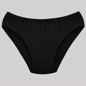 شورت مردانه ماییلدا مدل پنبه‌ای مشکی کد 4700