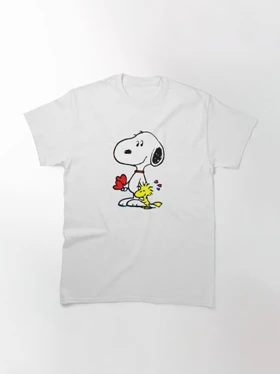 تیشرت Snoopy طرح Pinky Pink Snoopy کد 199806