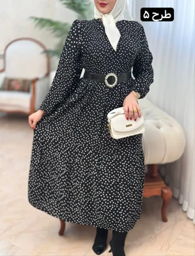 پیراهن نخی سارا 3125