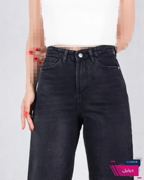 شلوار جین دخترونه رگولار دمپاکاتTHREEJEANS/22697