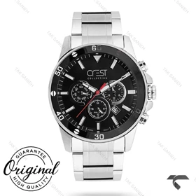 ساعت کرست مردانه 6262-2 صفحه مشکی Crest-10869-G