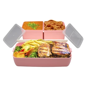 ظرف غذا لانچ باکس مدل 3Box-Calix ظرفیت 1.5 لیتر