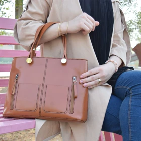 کیف دستی زنانه چرم طبیعی