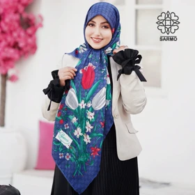 روسری ابریشم توییل گوشی