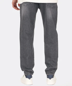شلوار جین مام فیت مردانه ساده 0980