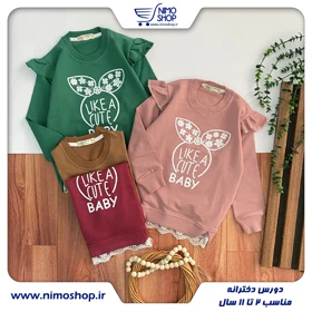 بلوز دورس لب تور دخترانه