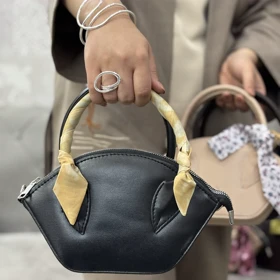 کیف دستی دوشی زنانه لیزا کد 2103 (مشکی)