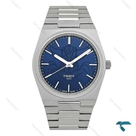 ساعت تیسوت 1853 مردانه PRX سیلور صفحه سرمه ای جنگجو Tissot-7954-G