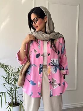 مانتو شومیزی گندم