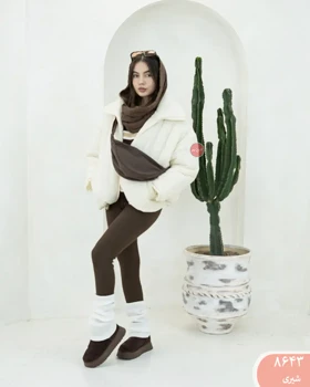 کاپشن کوتاه آرام 8643