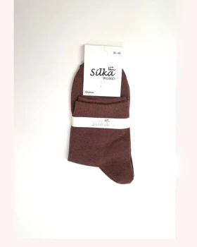 جوراب زنانه نیم ساق پنبه الوان دانورس