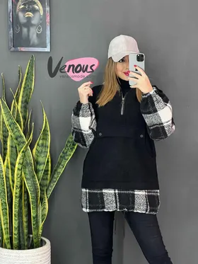 هودی مخمل ترکیبی