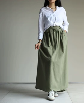 دامن پرمون Black